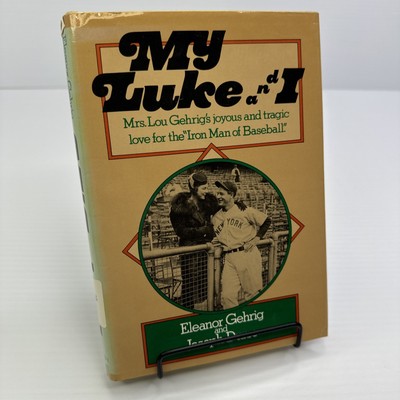 My Luke and I Eleanor Gehrig and Joseph Durso 1976 ExLib HC Baseball Lou Gehrig