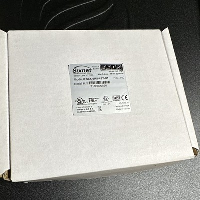 Sixnet SLX-6RS-4ST-D1 PLC Ethernet Industrial Communication Module