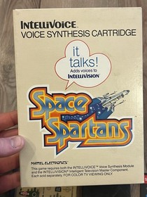 Intellivision Voice Synthesis Cartridges Bomb Squad B-17 Bomber Space Spartans
