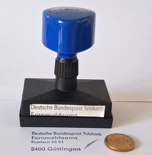 (S230) Alter BRD Stempel Bundespost Fernmeldeamt 3400 G&ouml;ttingen Dauerstempel