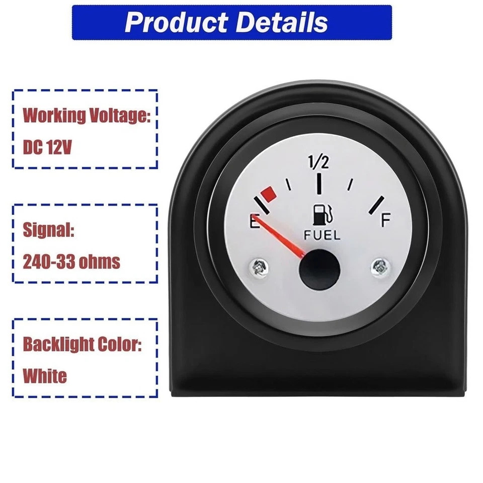 Fuel Meter ABS And Metal Build Accurate Fuel Monitoring Bracket Mounting - Image 4 of 4