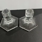 Vintage Tiffany & Co Louis Comfort Collection 1992 Candlestick Candle Holder Set