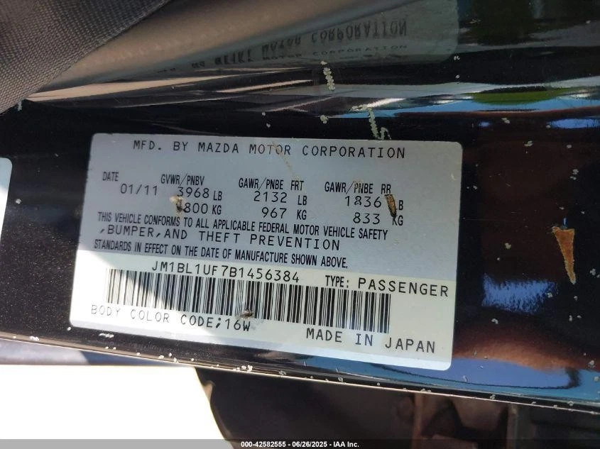 Conjunto de luz trasera izquierda usado se adapta a: Mazda 3 Sdn 2011 cuarto de bombilla montada en panel Foto 2 de 4