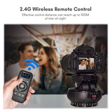 Motorized Pan Tilt Head Panoramic Head 360  Rotation Panoramic Tripod Head 100M