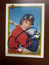 Signed 1990 Bowman - Dan Pasqua #313
