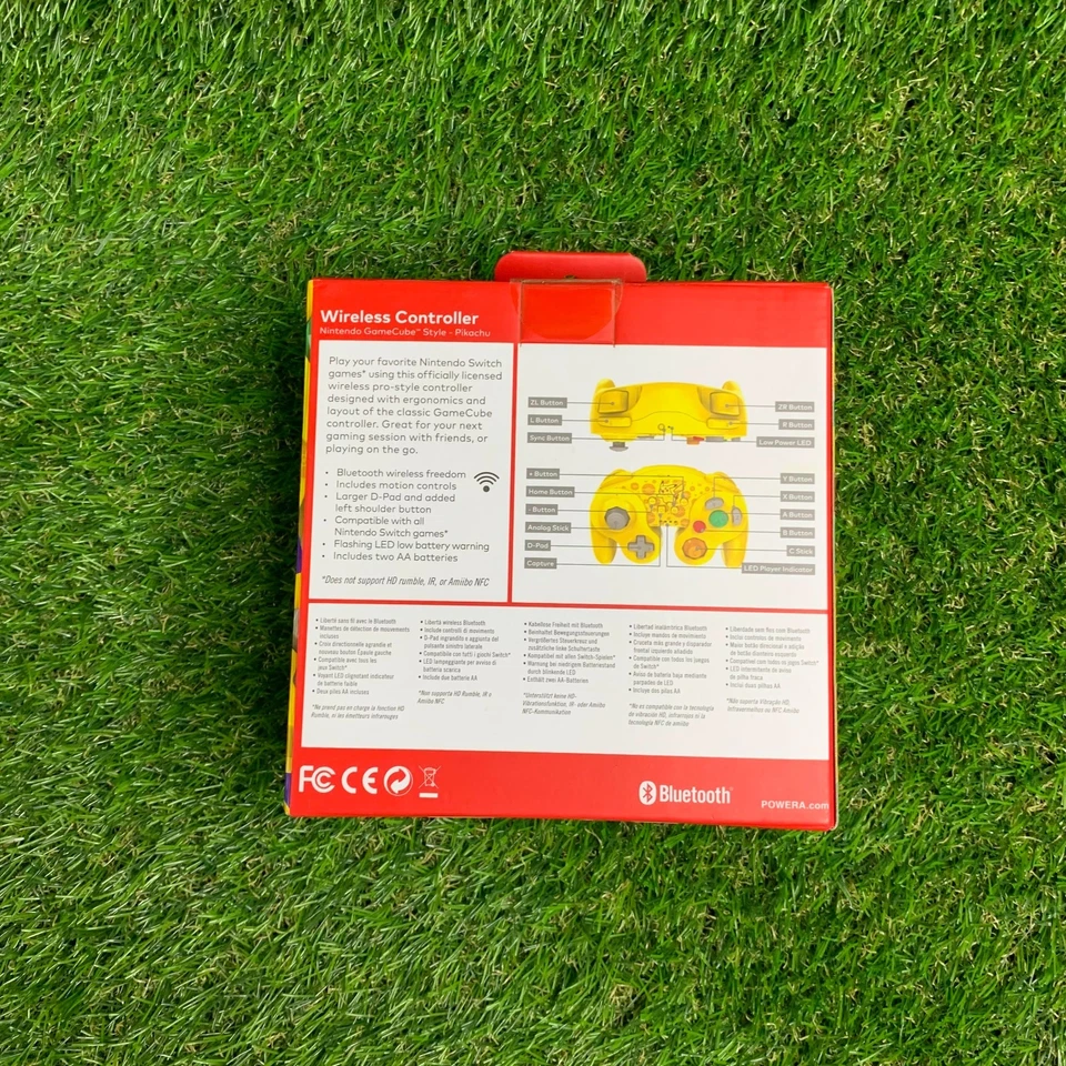 PowerA Nintendo GameCube Style Pokémon Pikachu Switch Controller BRAND NEW - Image 3 of 3