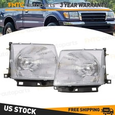 Headlights For 98-00 Toyota Tacoma 2wd Headlamps Driver Passenger Pair Side Headlights For 98-00 Toyota Tacoma 2wd Headlamps Driver Passenger Pair Side