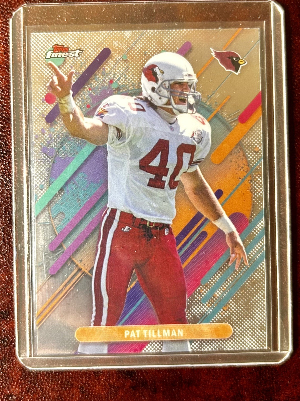 Pat Tillman 2025 Topps Finest Football #299 Rare  Cardinals