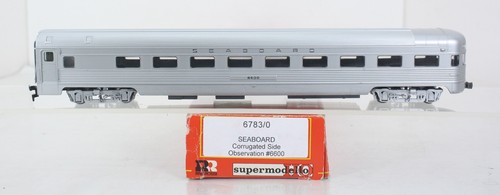 Rivarossi 6783 escala HO litoral corrugado observación lateral #6600 | Condition: Used