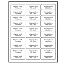Address Labels for Inkjet Printers 1" x 2-5/8", Pack of 15000 Labels
