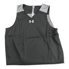 Under Armour Reversible Basketball Jersey - Youth L/G Gray/Black - New w/ Tags