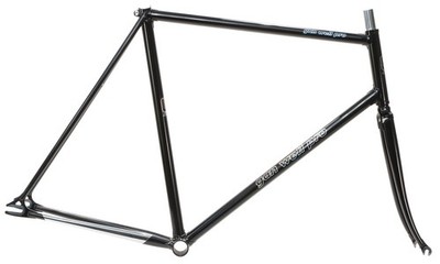 Gan Well Pro Track Fixed Gear Frameset NJS Black 57cm 55cm TT New