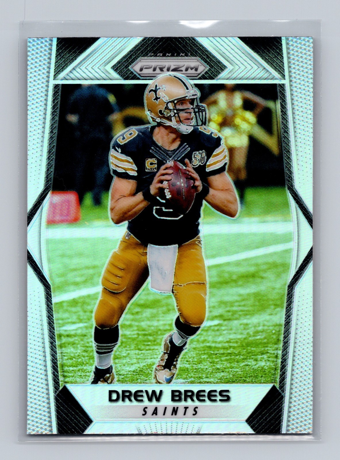 2017 Panini Prizm - Drew Brees #192 Silver Prizm