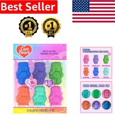 Care Bears 6-Pack Bubblegum Scented Bath Bombs for Kids 3 - Fun Relaxing