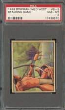 1949 Bowman Wild West Trading Cards 19