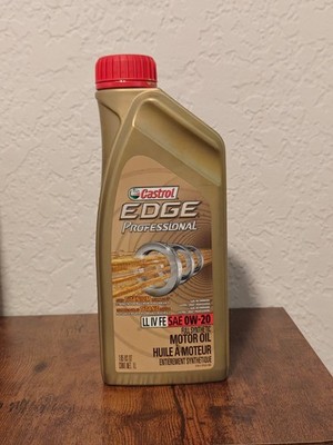 Castrol Edge Professional Titanium, Titane, LL IV FE SAE OW-20 Full Synthetic