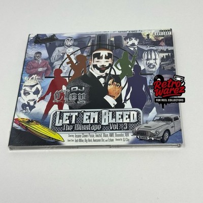 Dj Clay Let 'Em Bleed Mixxtape Vol. 3 CD 2008 SEALED Insane Clown Posse Boondox