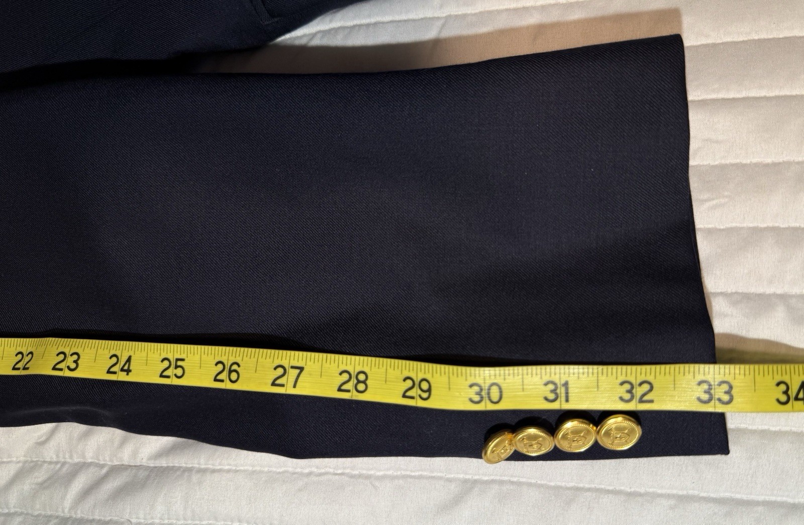 New Lauren Ralph Lauren Mens 44R Blue Wool Gold Button Blazer Sportscoat NWT thumbnail 20