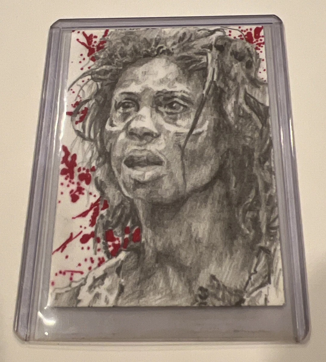 Walking Dead with Sketch Collectable Trading Cards for sale | eBay