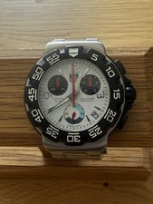 TAG Heuer Formula 1 Chronograph, reference CAC1111 White. Needs Battery