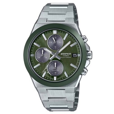 CASIO Edifice EFS-S650D-3AEF Chronograph Edelstahl/Saphirglas - SOLARUHR NEU!!!
