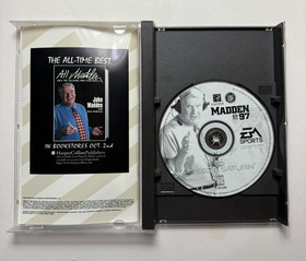 Madden NFL 97 (Sega Saturn, 1996) Complete