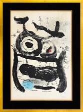 Joan Miro "L'Imperatrice (The Empress)" 1964  Hand Signed Lithograph Mourlot 396