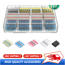 800pcs Waterproof Solder Seal Sleeve Butt Terminals Heat Shrink Wire Connectors