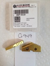 2 NEW 1-5/16" AMEC ALLIED SPADE DRILL INSERT BIT #2.5 T-A. 182T-0110. TIN {G949}