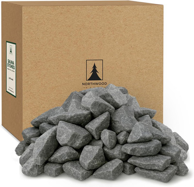 Sauna Stones - Authentic Diabase Sauna Heater Rocks from Germany - Superior Heat