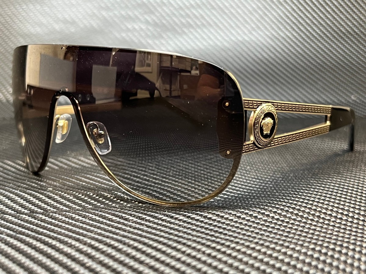 VERSACE VE2166 12528G Pale Gold Pilot Women's 41 mm Sunglasses