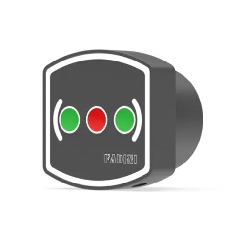 Pulsantiera Design FADINI ZERO.PB 151L da Incasso - 3 Tasti LED Bianco