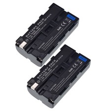Image of 2 x NP-F570 Battery for Blackmagic Design Pocket Cinema Camera 6K Pro, 6K G2