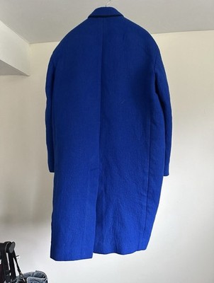 Archive Old Celine Phoebe Philo Era Fall 2010 Wool Coat Blue | eBay
