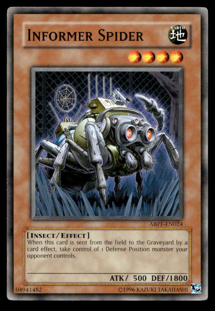 Informer Spider ABPF ABPF-EN024 MP YuGiOh