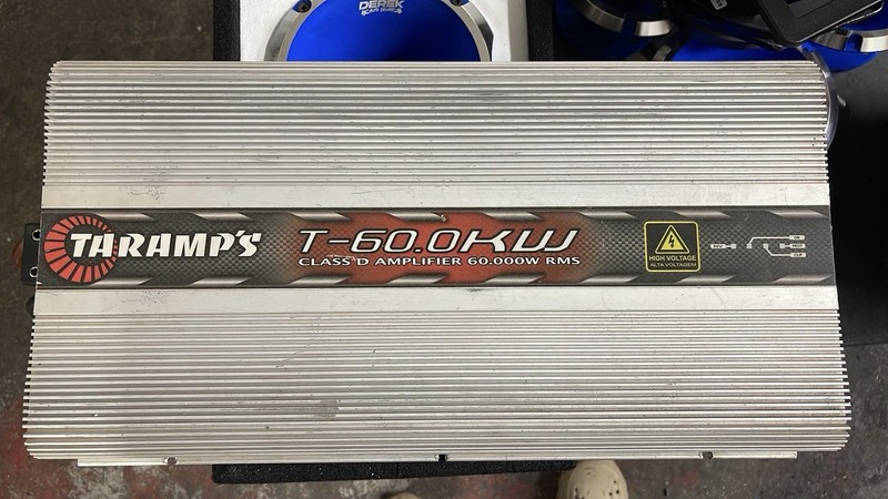 Taramps T-60KW (T-60.0KW) Class D Mono Car Audio Amplifier 60,000W RMS