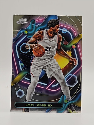 23-24 Topps Chrome Cosmic Basketball #95 Joel Embid Philadelphia
