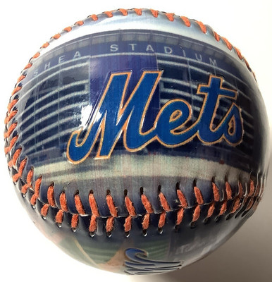 2007 Rawlings New York Mets Shea Stadium Collectible Souvenir Baseball