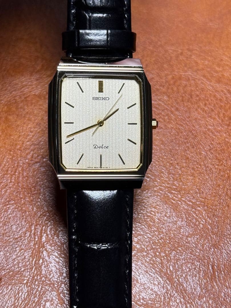 A108 SEIKO DOLCE Rectangular 90's - image 7