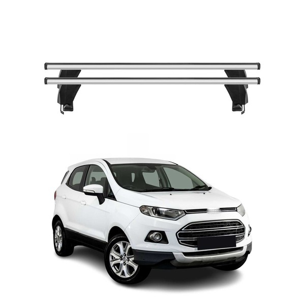 Menabo DachträGer GrundtäGer FüR Ford Ecosport 2014-2017 Pre-Fl 50Kg Alu Grau 2X-image