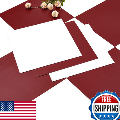 Alow Peel & Stick Vinyl Floor Tile White Red Checkered 12x12in 20pc