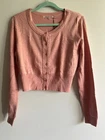 Review Australia Salmon Marle Pink Long Sleeve Chessie Cardigan - Size 16 - BNWT