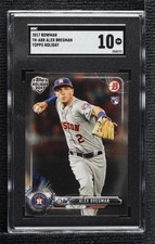 2017 Topps Holiday Bowman Alex Bregman #TH-ABR SGC 10 GEM 01wq
