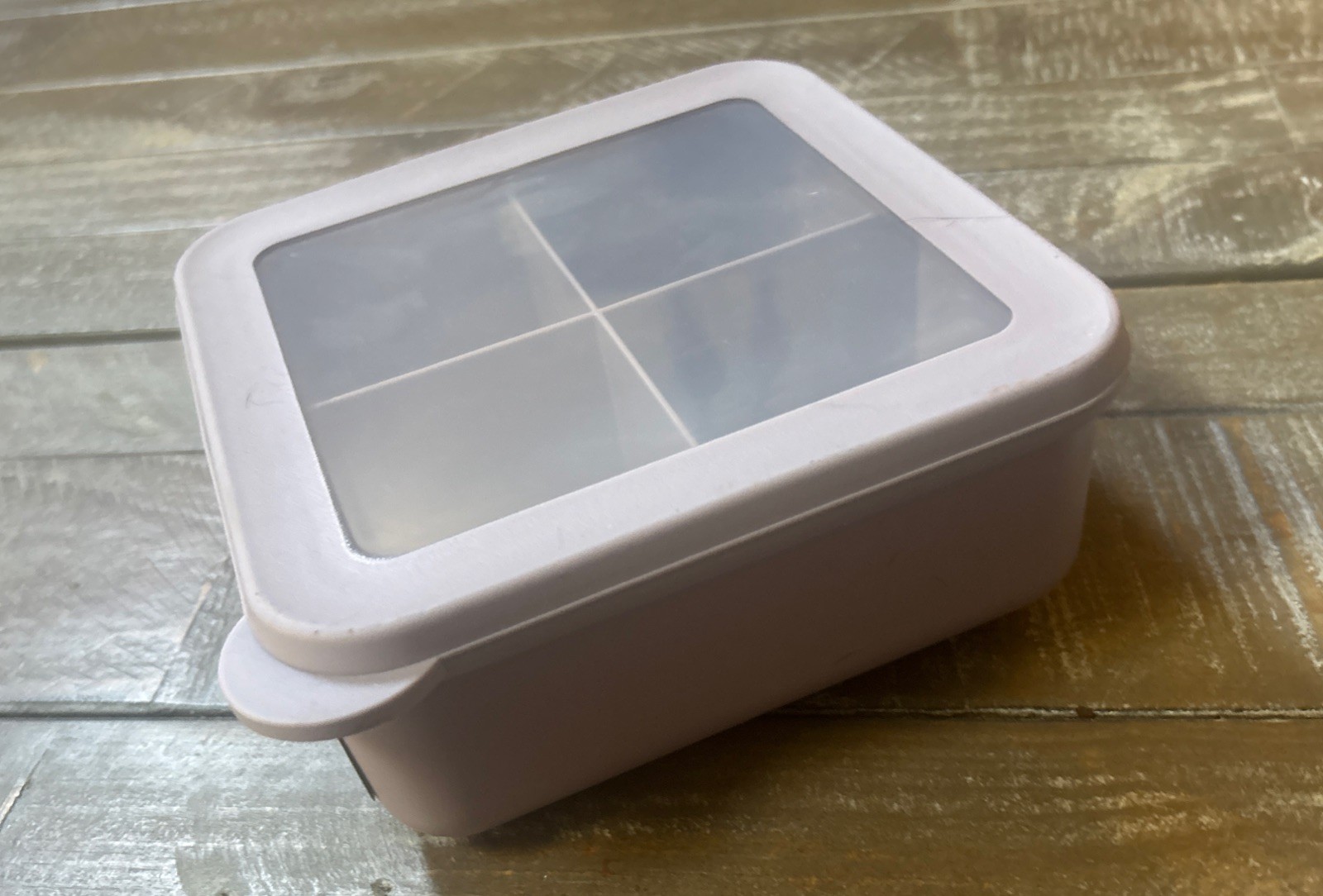 Figmint™ 28oz Snack Bento Food Storage Container Lavender Purple