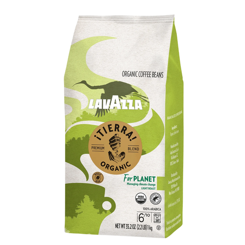 Lavazza Organic iTierra! Whole Bean Coffee Blend,  4.4 Lb (Pack of 2) -Free Ship - Picture 3 of 4