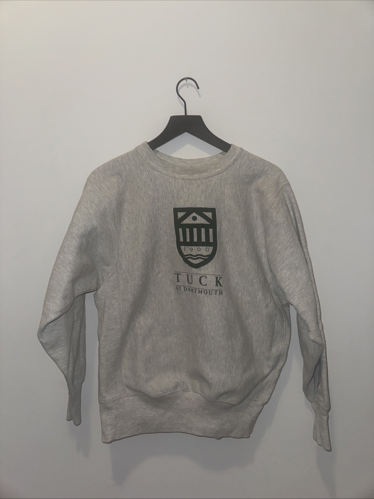 Champion 90s Vintage Reverse Weave Dartmouth Tuck Business School Sweatshirt L