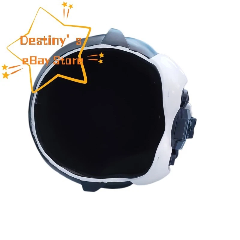 Star Wars White Glossy Resin Full Face Helmet Protect Hat Cosplay Prop Halloween - Image 3 of 4