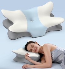 Cervical Pillow for Neck and Shoulder Pain Relief - Ergonomic Neck Pillow for...