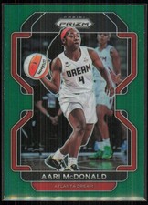2022-23 Panini Prizm WNBA Green Aari McDonald Atlanta Dream #19