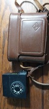 AGFA Isolette 120mm Medium Format Film Camera - Untested w/ Leather Case Germany